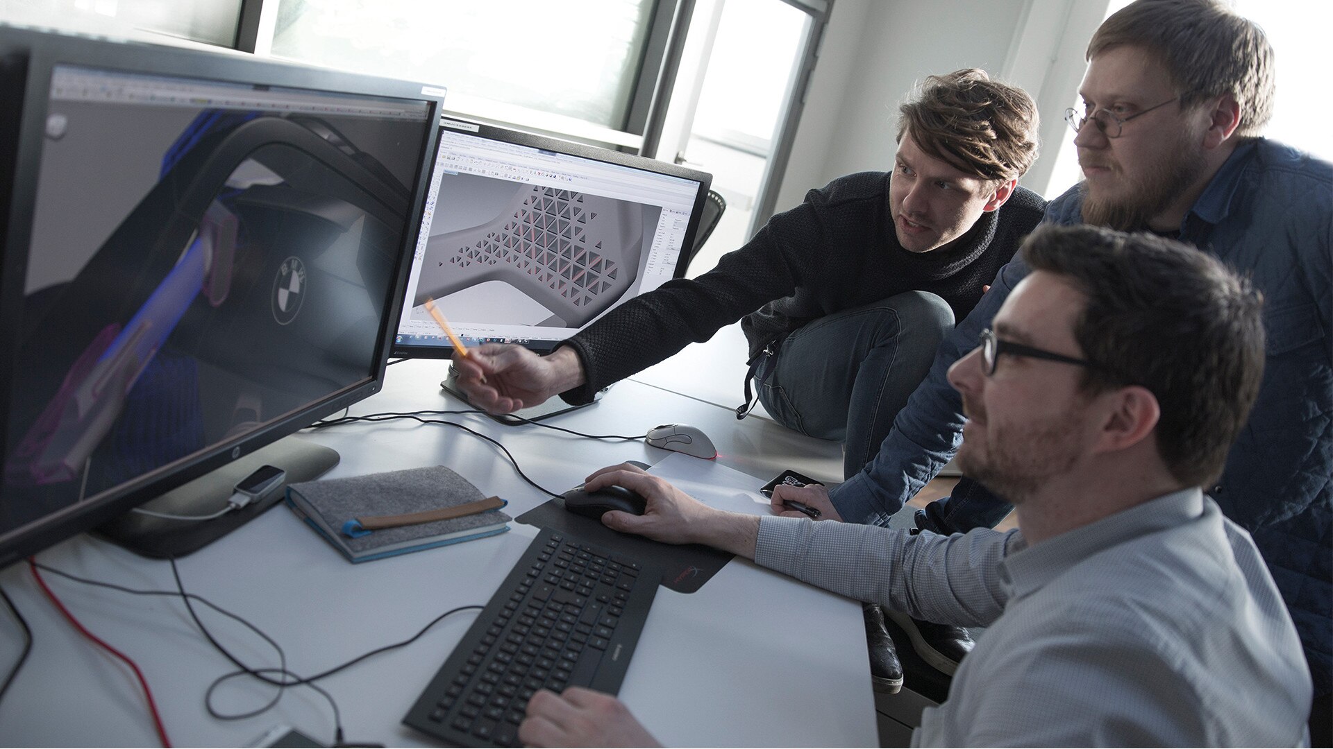 Vision next 100 computerised design