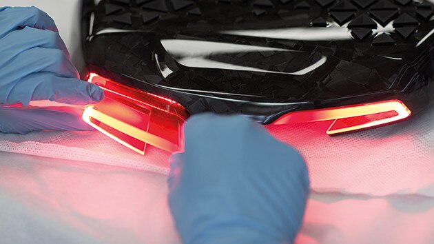 Vision Next 100 rear light