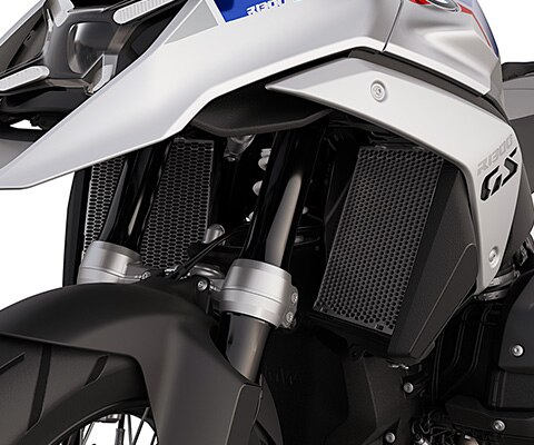 The radiator grille guards of the R 1300 GS from BMW Motorrad