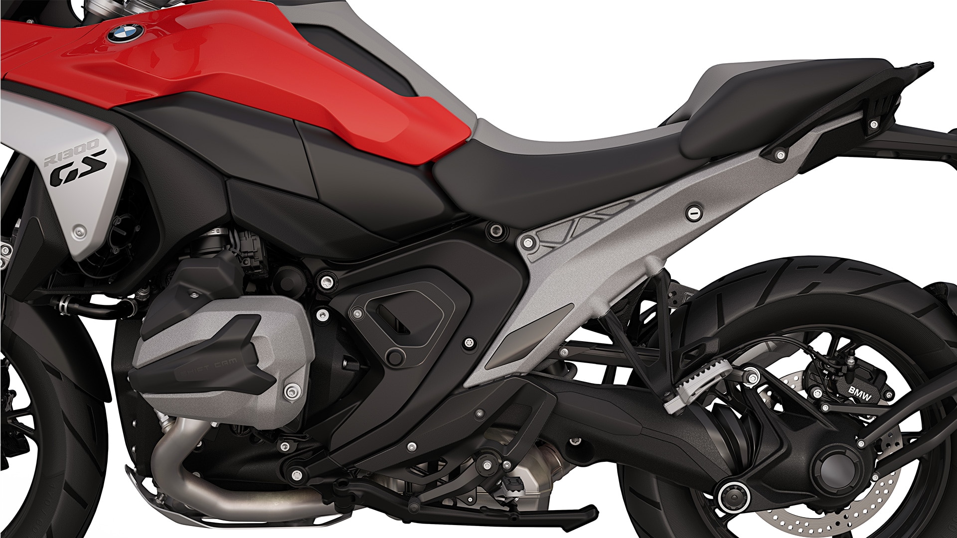 The frame concept of the R 1300 GS from BMW Motorrad