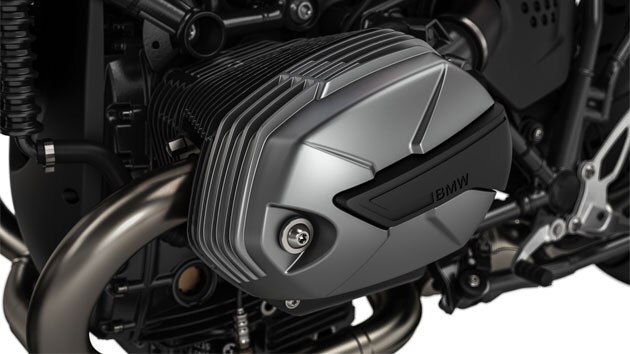 We see the boxer engine of the R nineT Urban G/S.