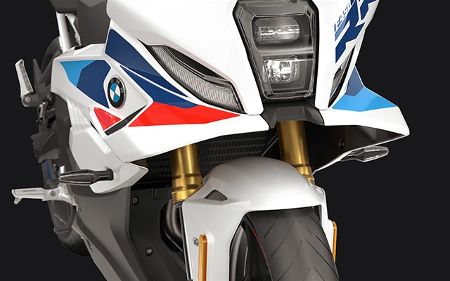 The winglets of the F 450 RR from BMW Motorrad